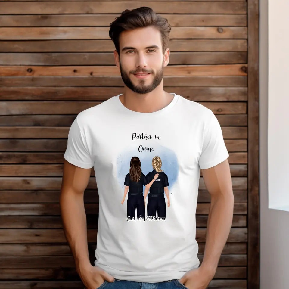 2-4 Polizistinnen T-Shirt