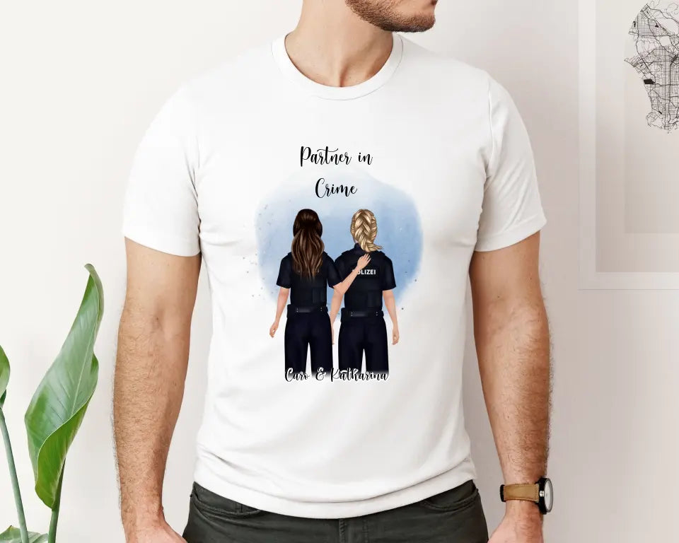 2-4 Polizistinnen T-Shirt