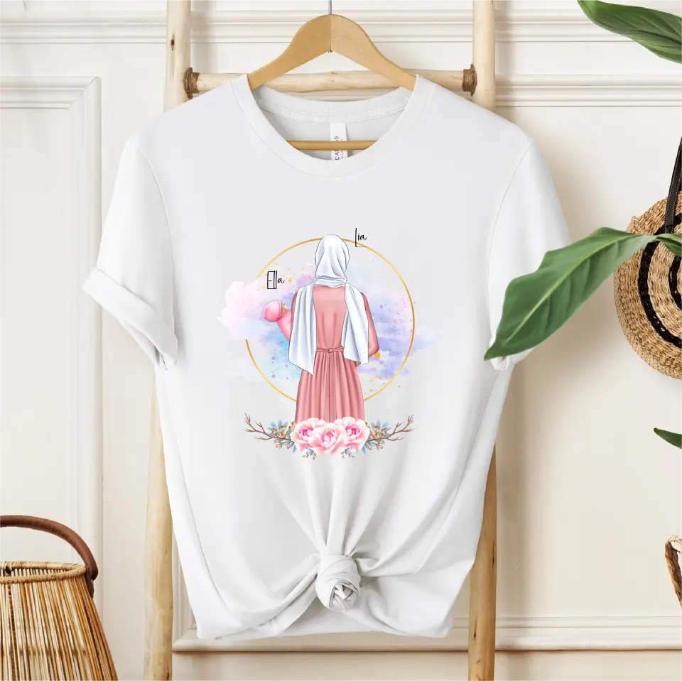 Mama & Baby T-Shirt (Haare & Hijab)