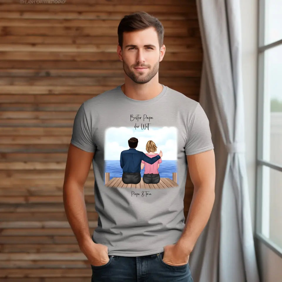 Vater & Tochter T-Shirt