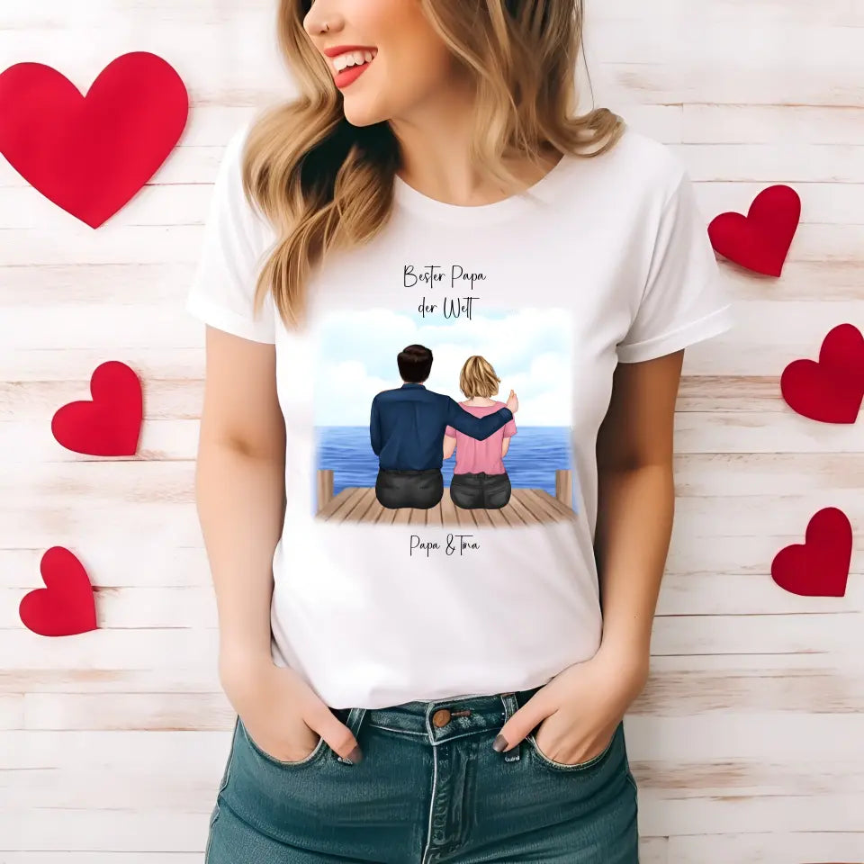 Vater & Tochter T-Shirt