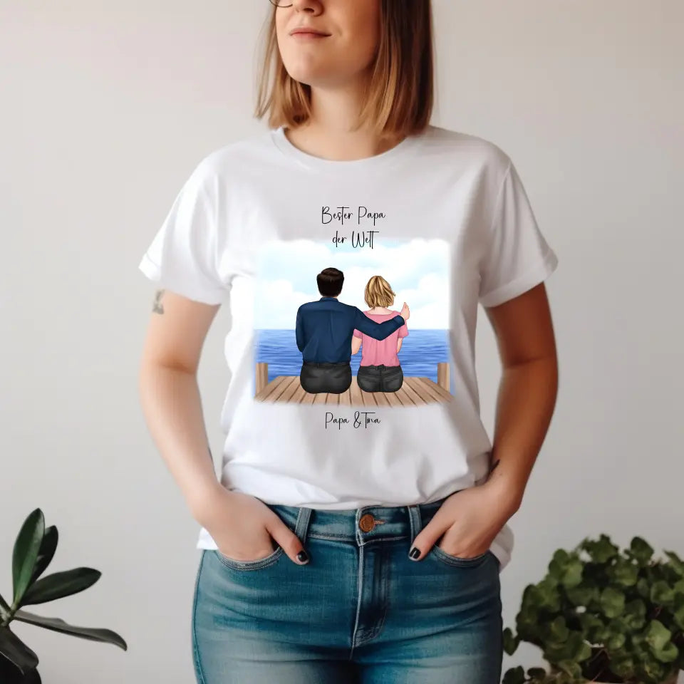 Vater & Tochter T-Shirt