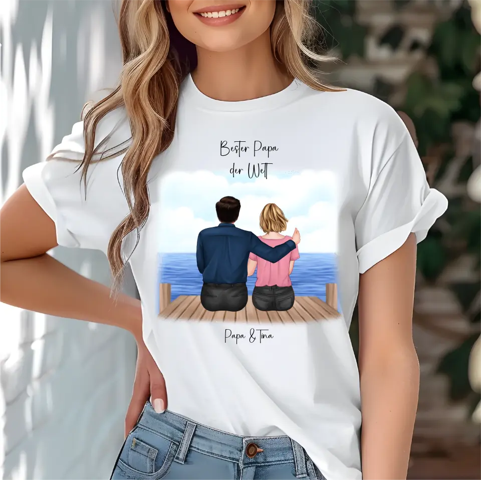 Vater & Tochter T-Shirt