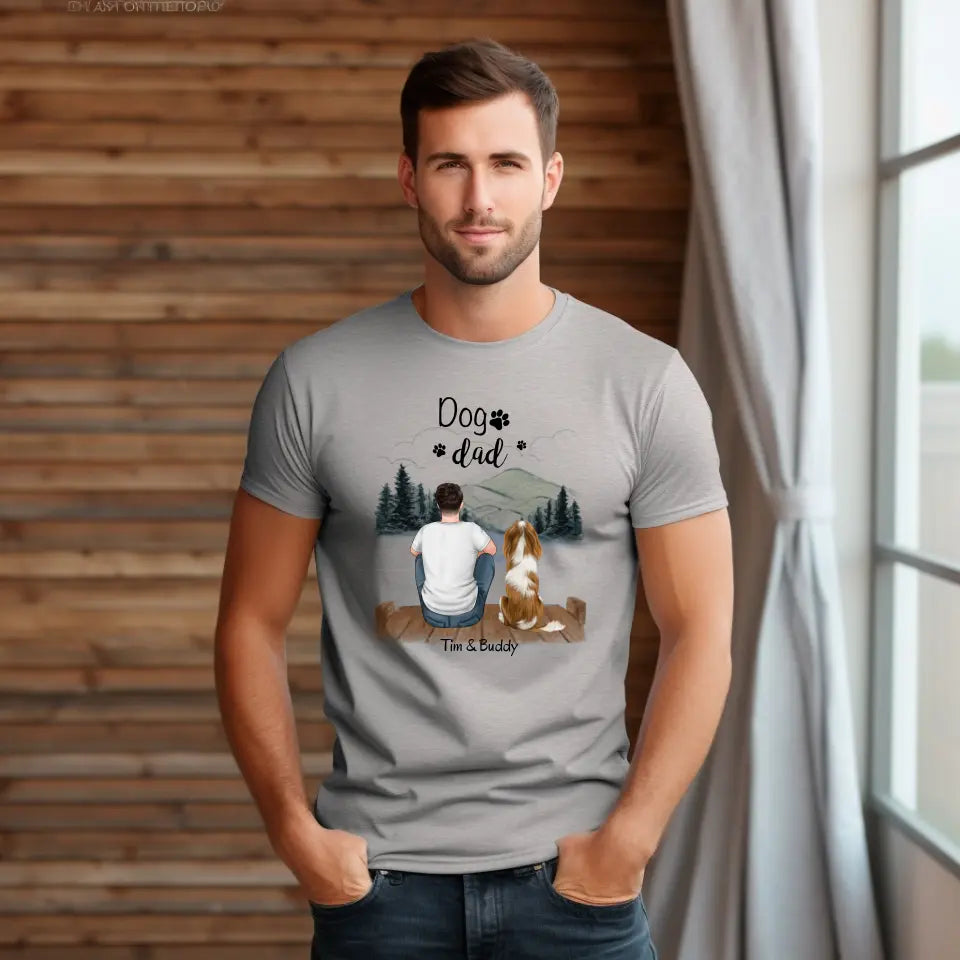 Herrchen/Frauchen mit Haustier T-Shirt