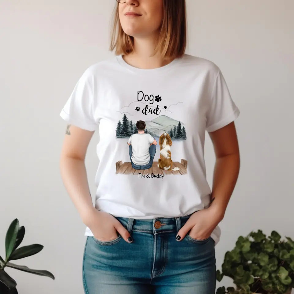 Herrchen/Frauchen mit Haustier T-Shirt