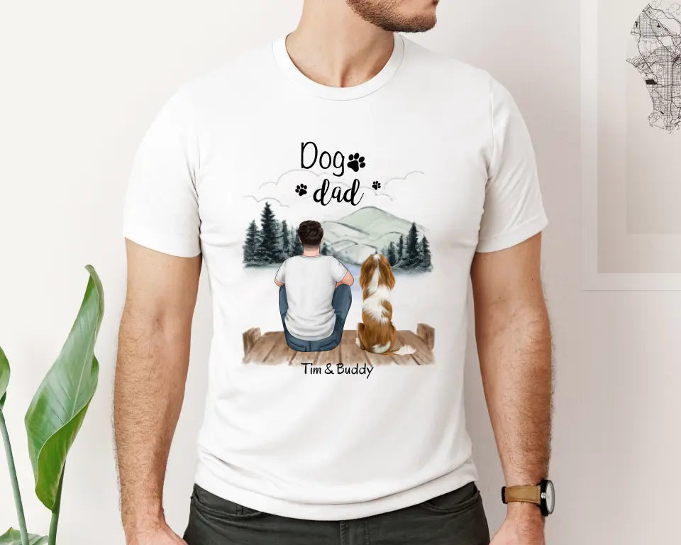 Herrchen/Frauchen mit Haustier T-Shirt