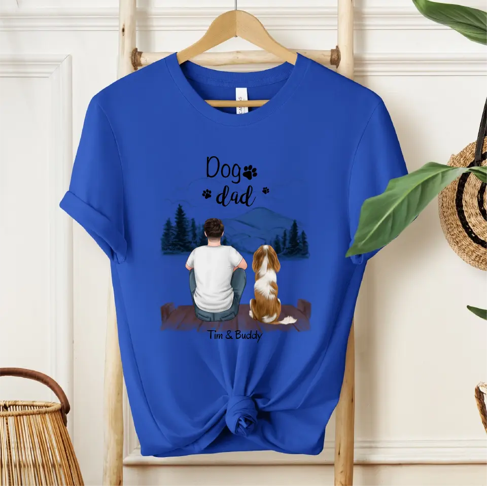 Herrchen/Frauchen mit Haustier T-Shirt