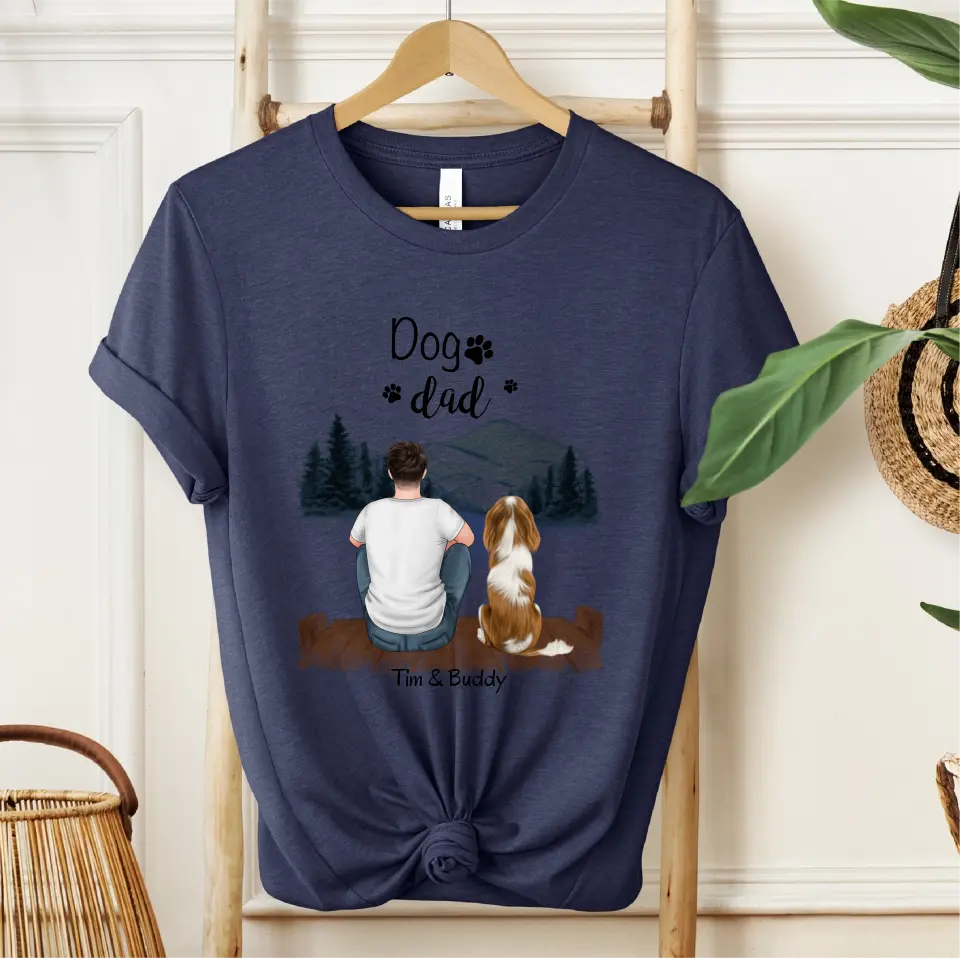 Herrchen/Frauchen mit Haustier T-Shirt