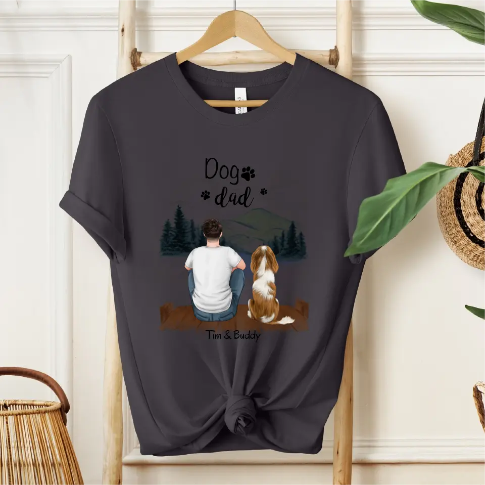 Herrchen/Frauchen mit Haustier T-Shirt