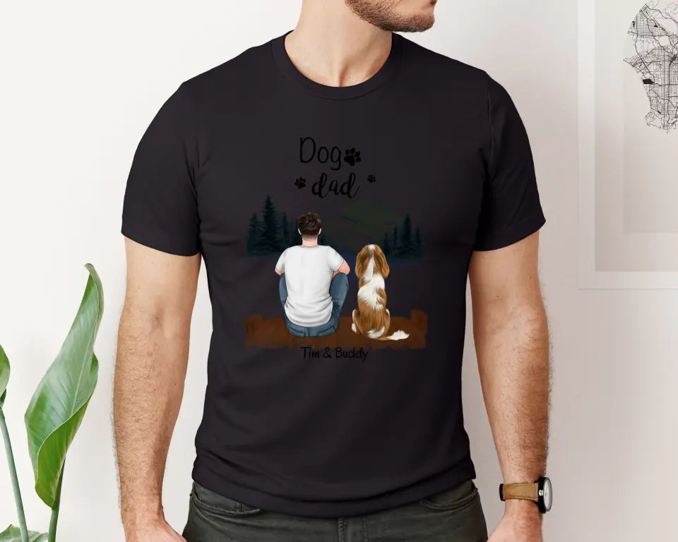 Herrchen/Frauchen mit Haustier T-Shirt