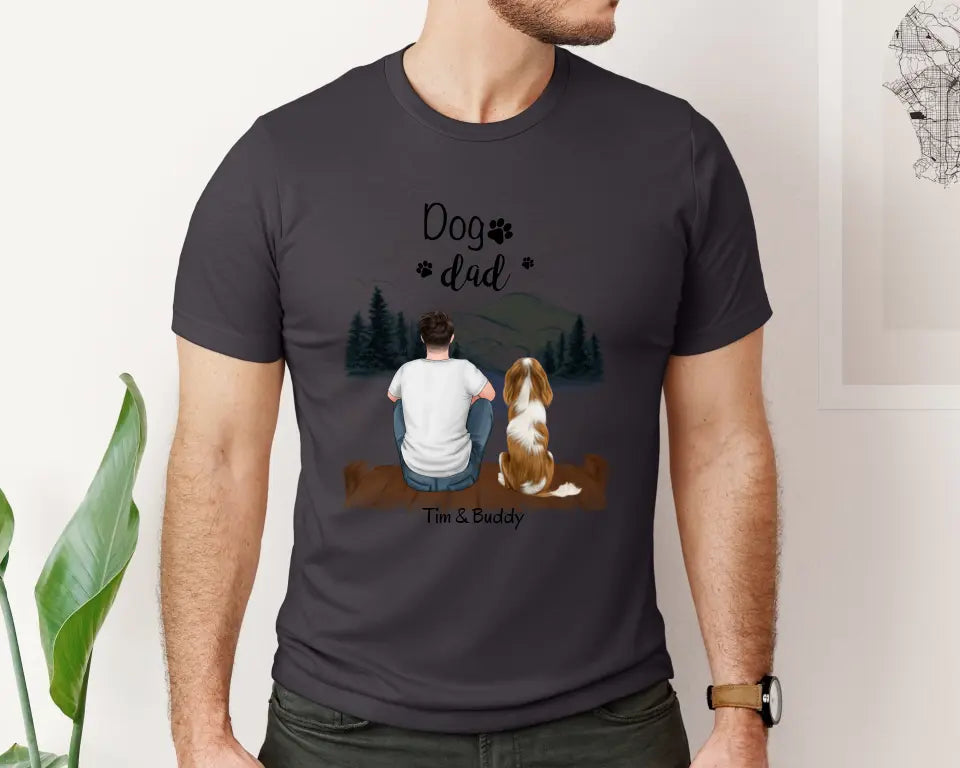 Herrchen/Frauchen mit Haustier T-Shirt