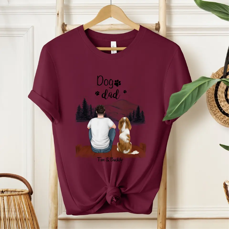 Herrchen/Frauchen mit Haustier T-Shirt