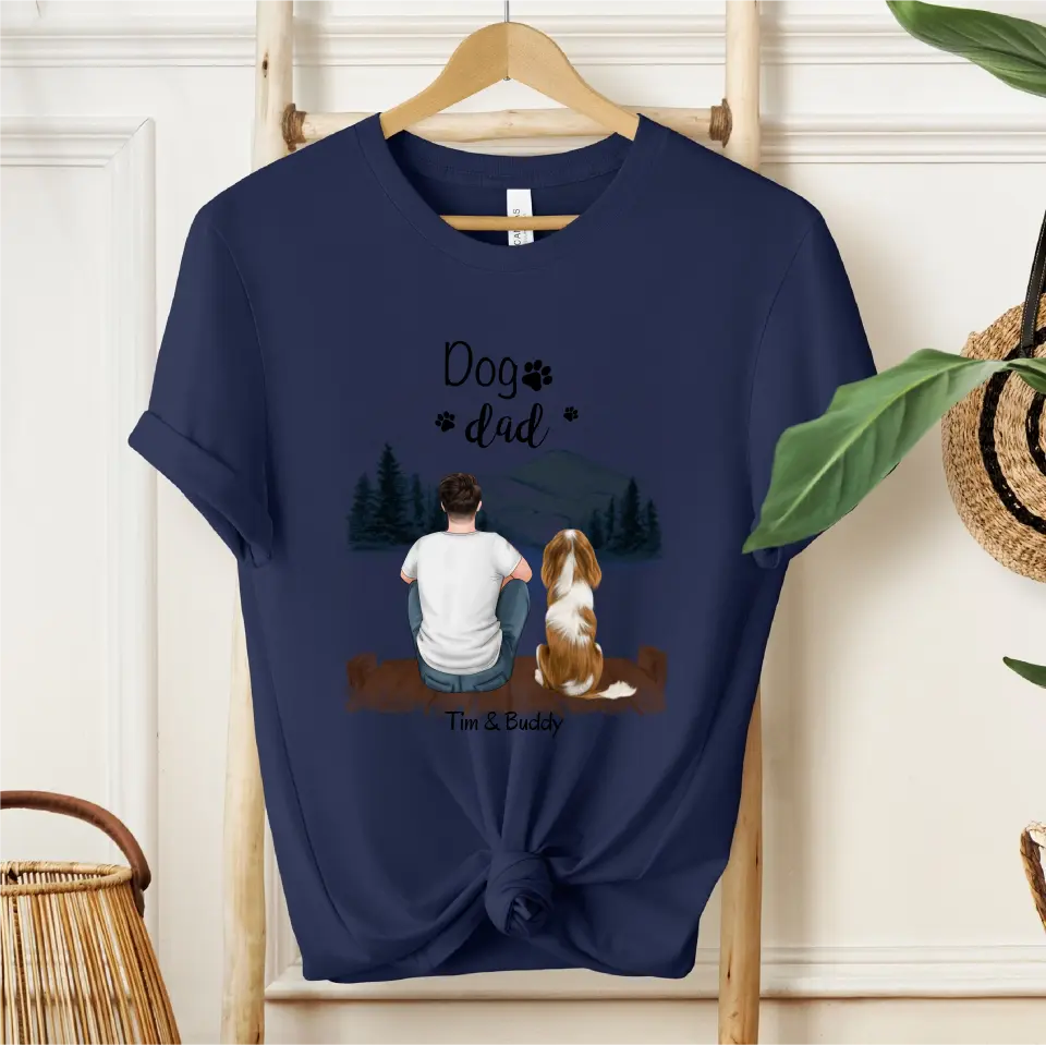 Herrchen/Frauchen mit Haustier T-Shirt