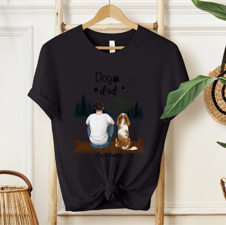 Herrchen/Frauchen mit Haustier T-Shirt