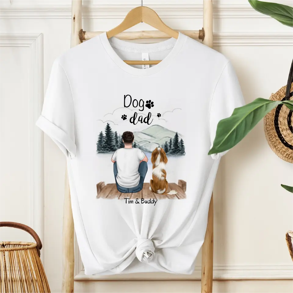 Herrchen/Frauchen mit Haustier T-Shirt
