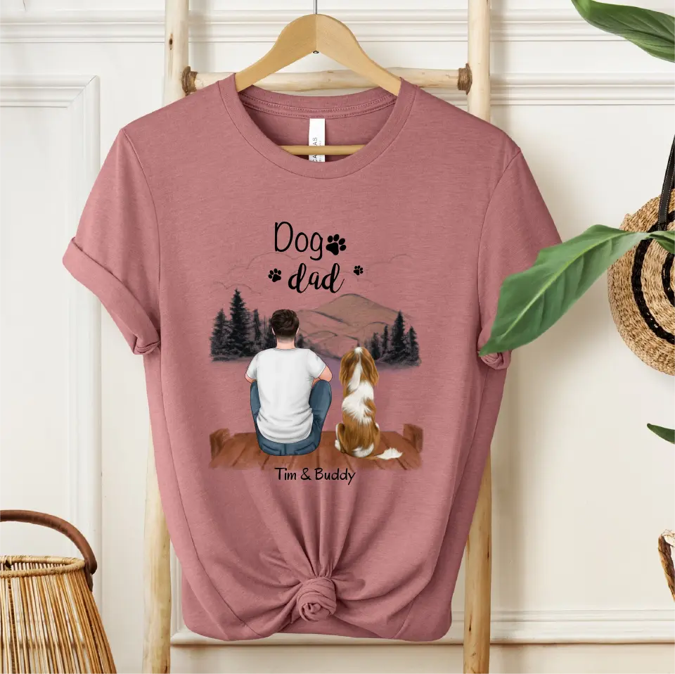 Herrchen/Frauchen mit Haustier T-Shirt
