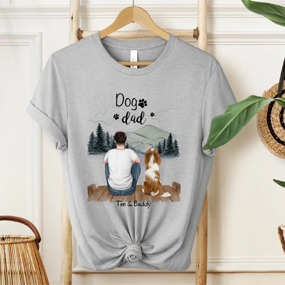 Herrchen/Frauchen mit Haustier T-Shirt