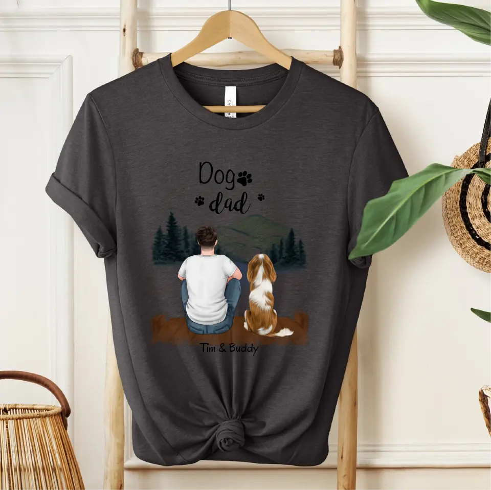 Herrchen/Frauchen mit Haustier T-Shirt