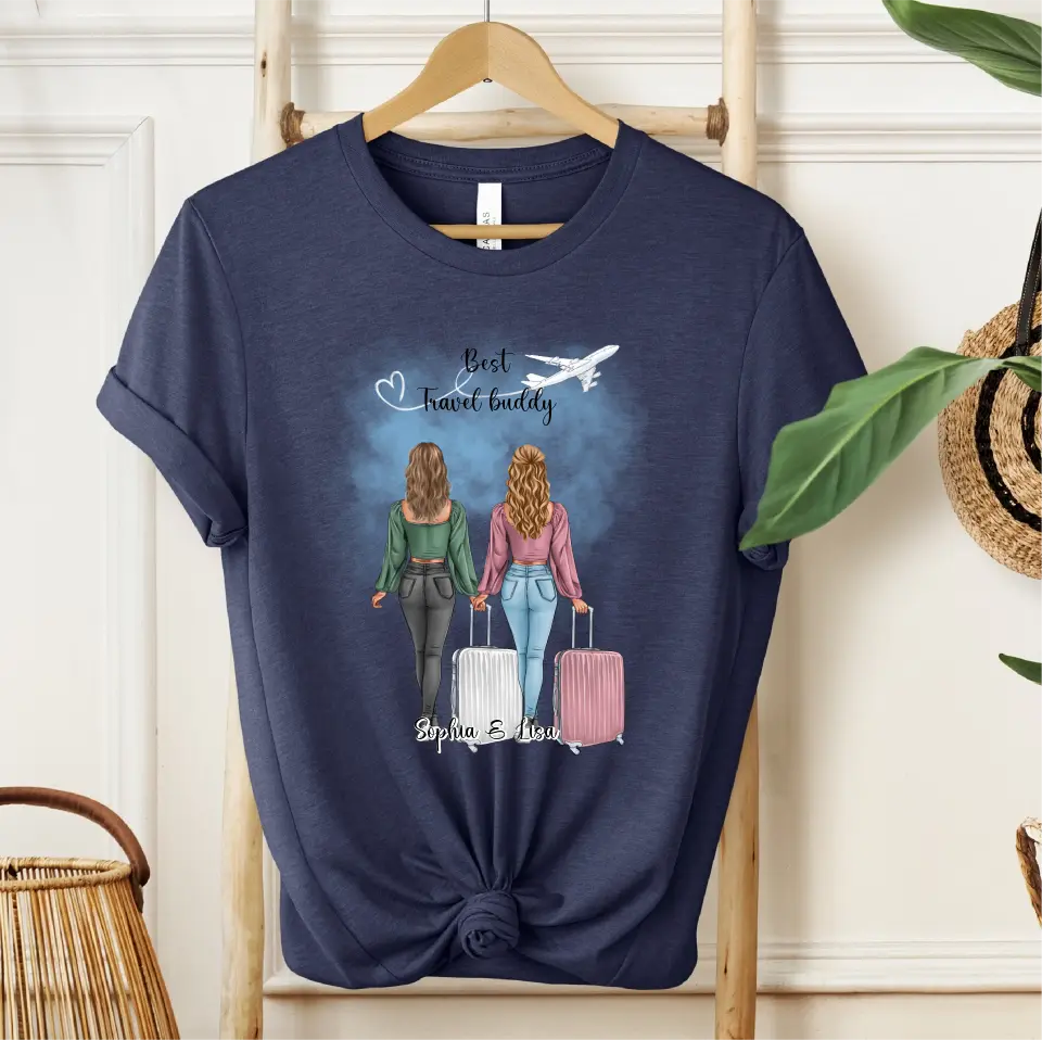 Reise Freundin T-Shirt (1-2 Personen)