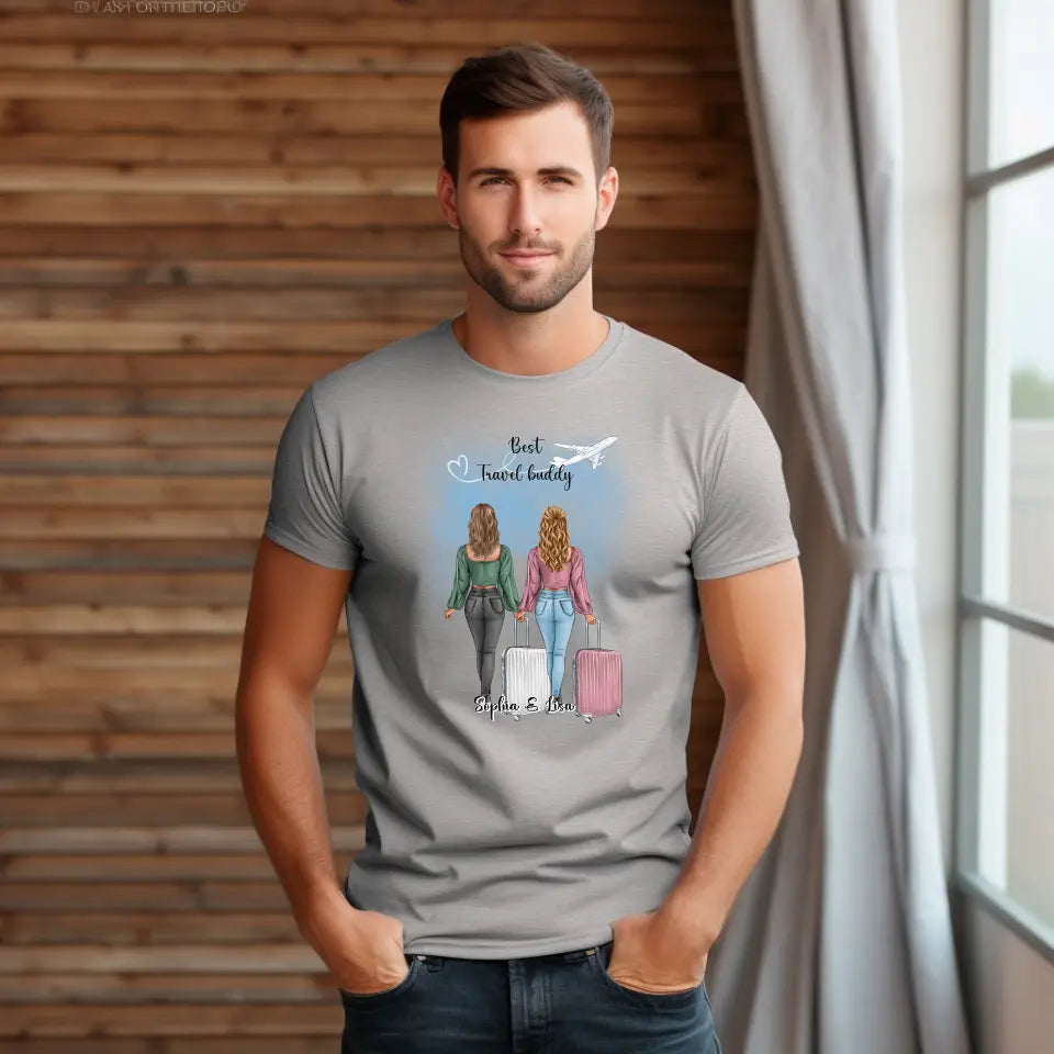 Reise Freundin T-Shirt (1-2 Personen)