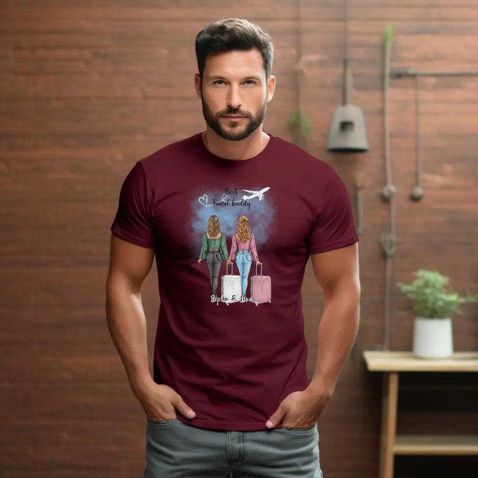 Reise Freundin T-Shirt (1-2 Personen)