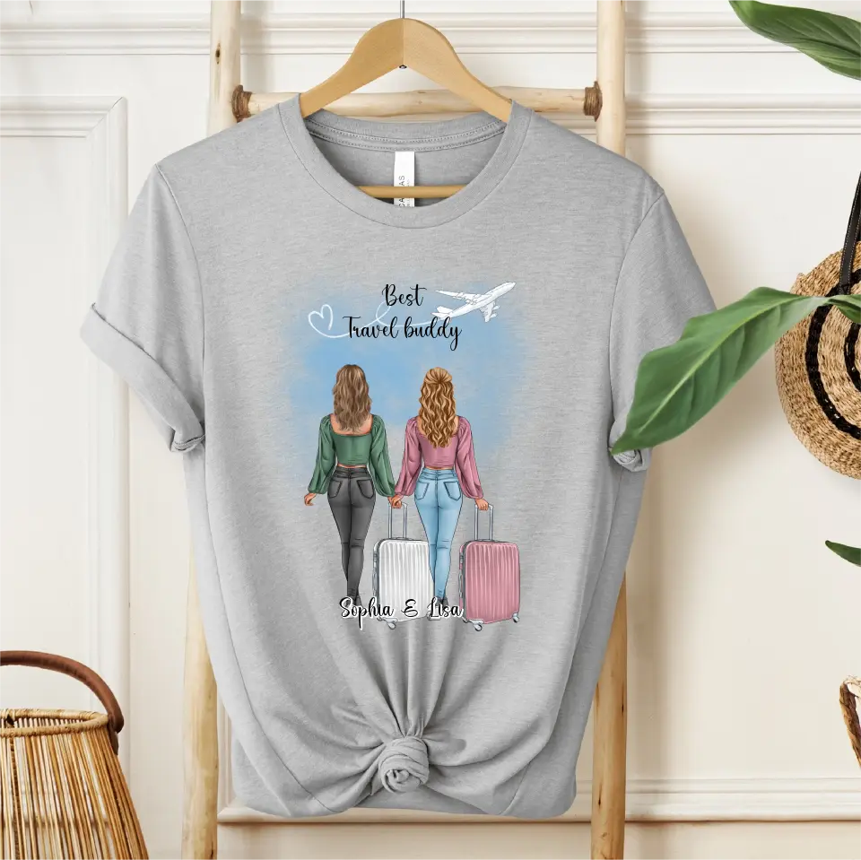 Reise Freundin T-Shirt (1-2 Personen)