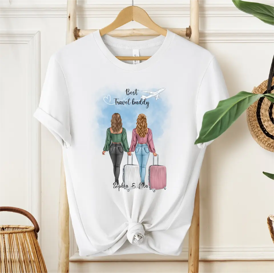 Reise Freundin T-Shirt (1-2 Personen)
