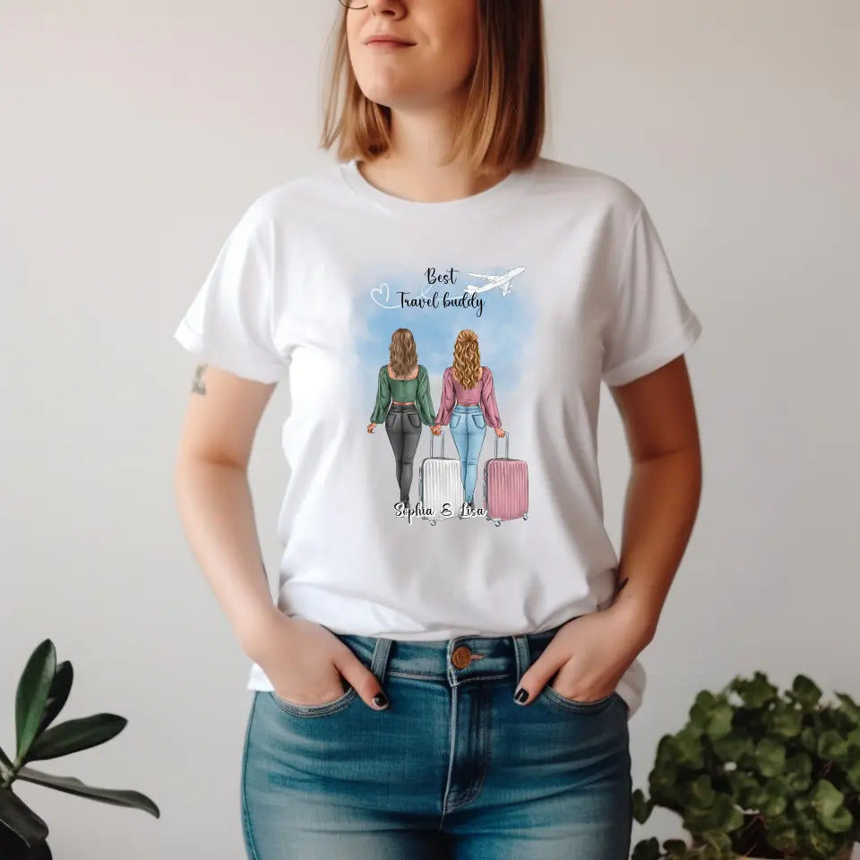 Reise Freundin T-Shirt (1-2 Personen)