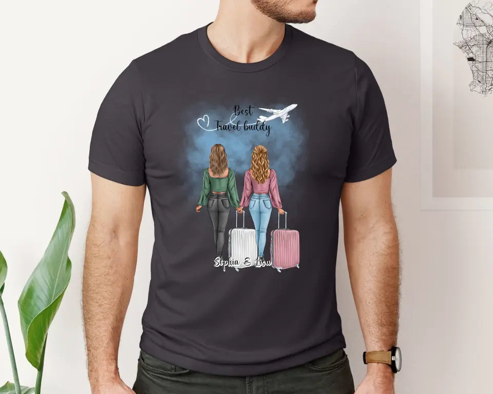 Reise Freundin T-Shirt (1-2 Personen)