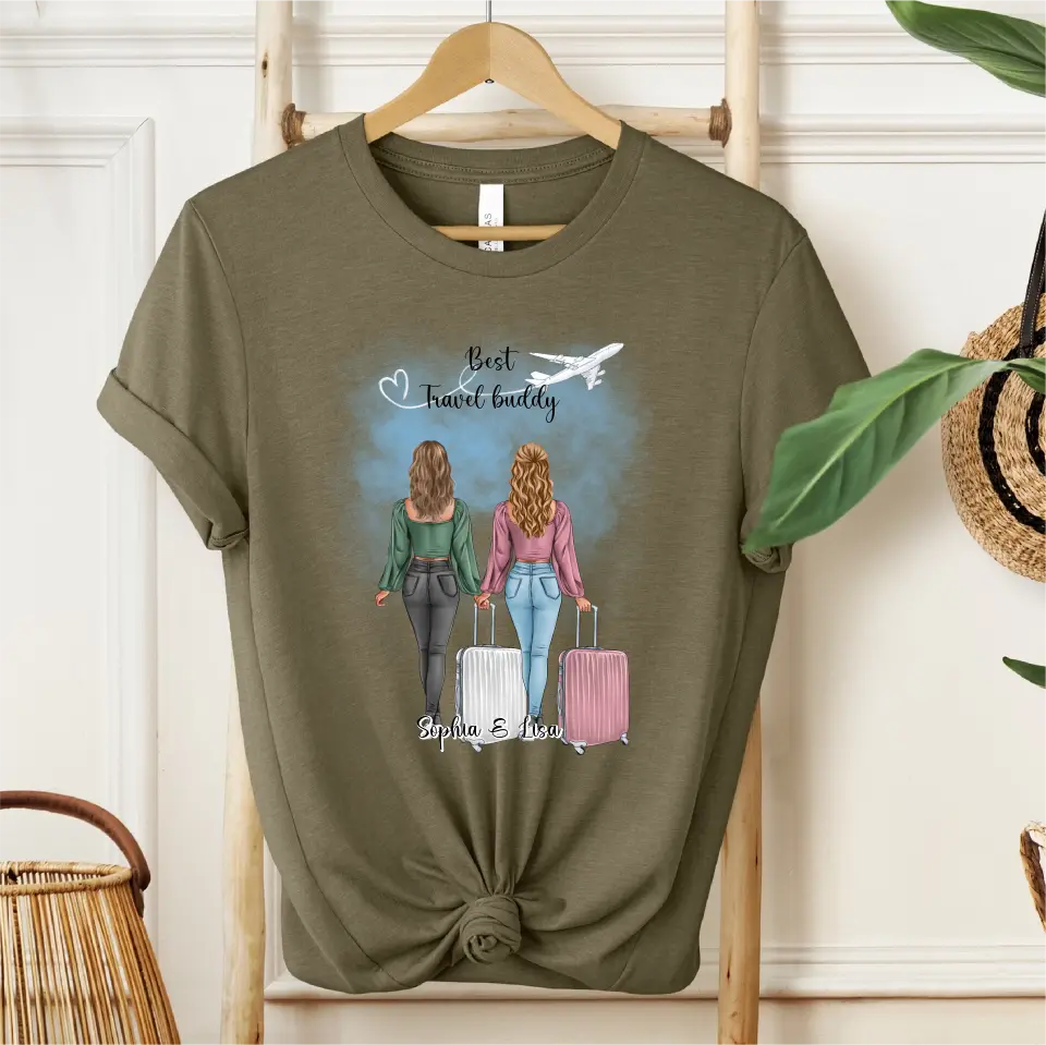 Reise Freundin T-Shirt (1-2 Personen)