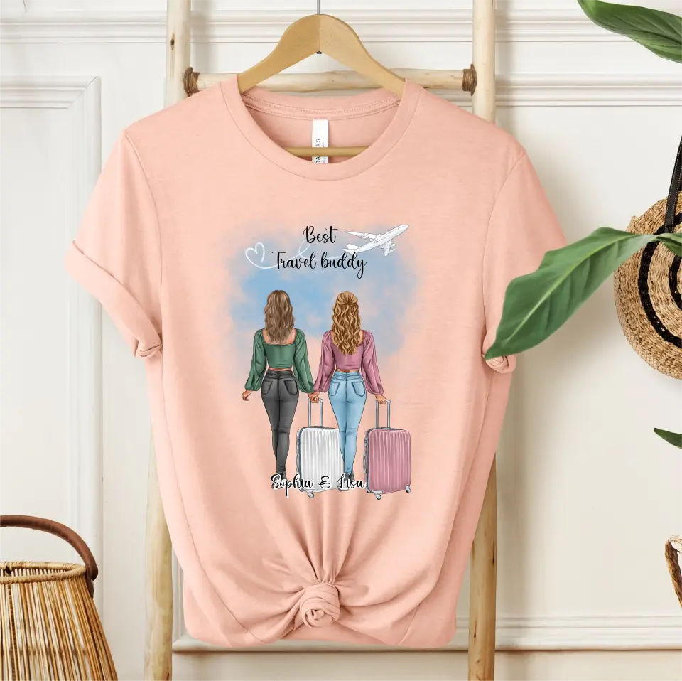 Reise Freundin T-Shirt (1-2 Personen)