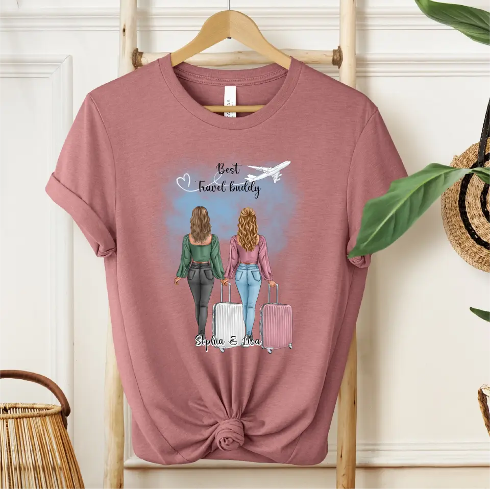Reise Freundin T-Shirt (1-2 Personen)