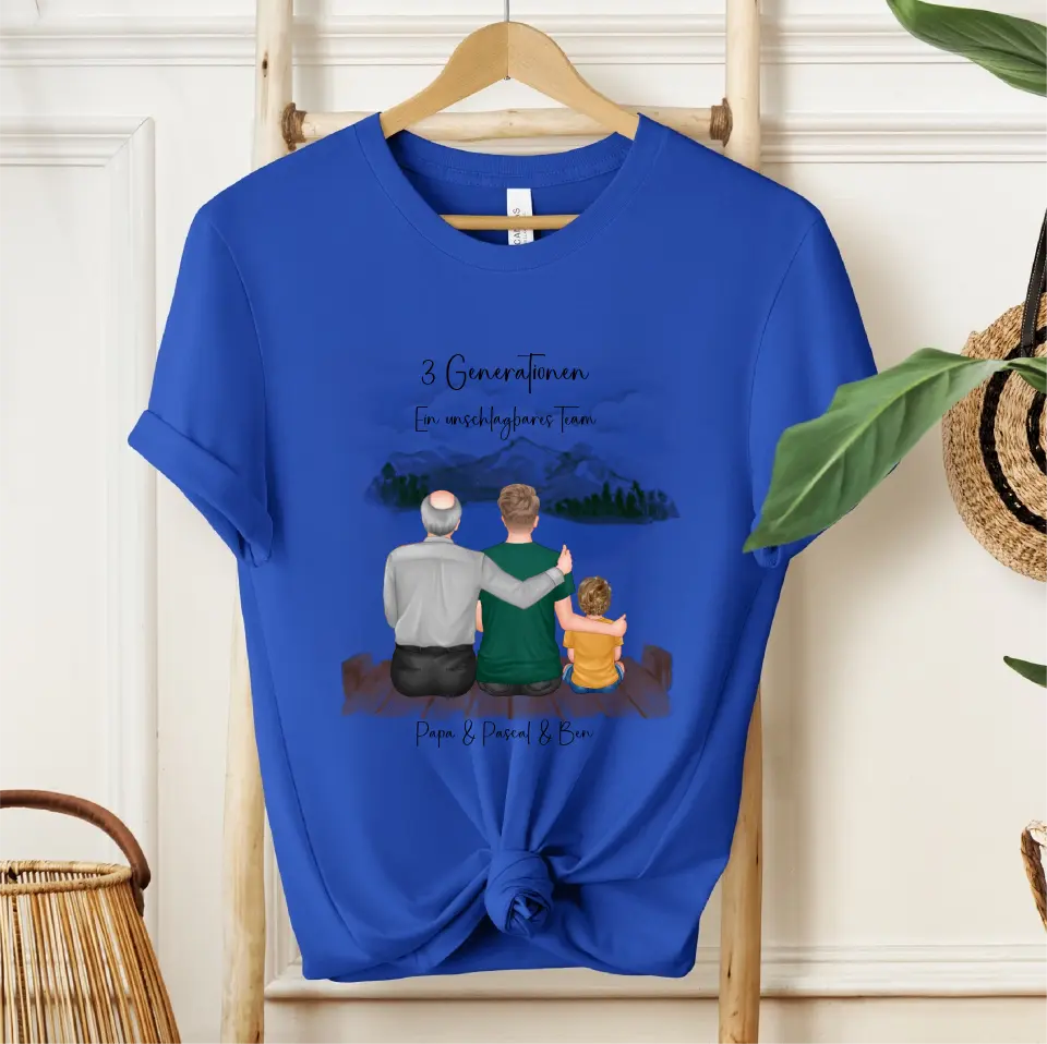 Vater, Sohn & Enkel/in T-Shirt