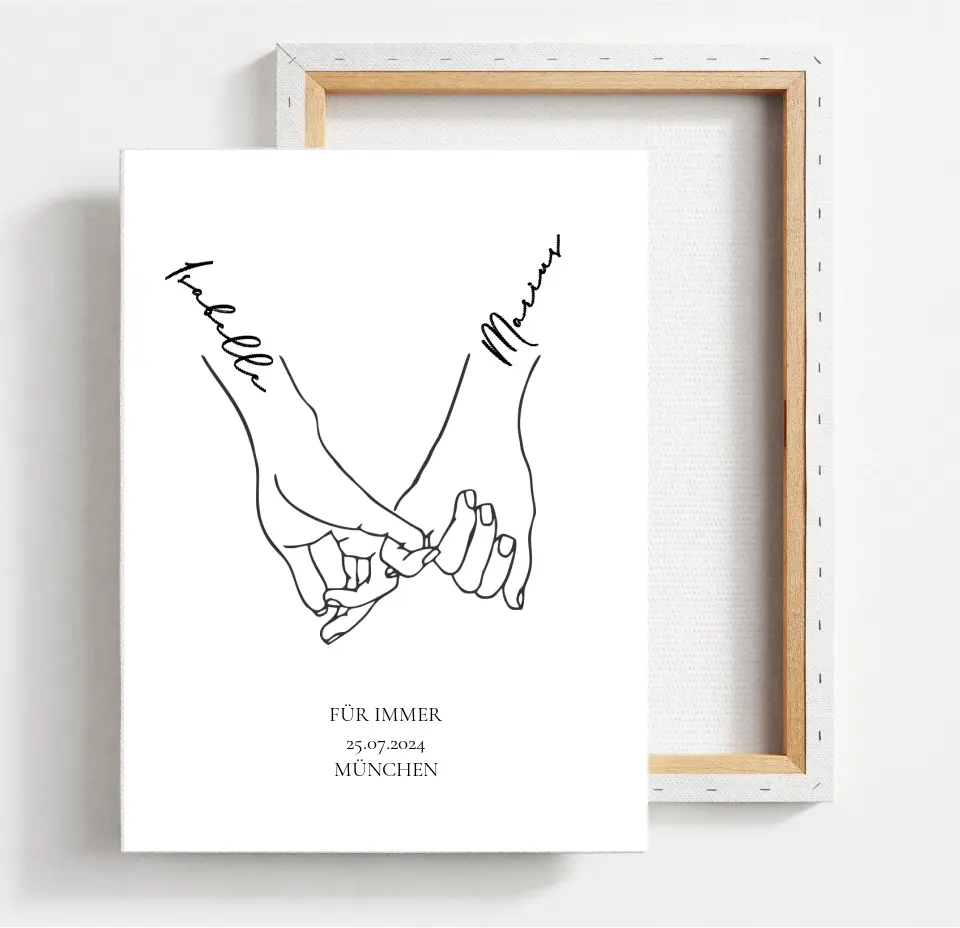 Jahrestag Geschenk Paar Poster