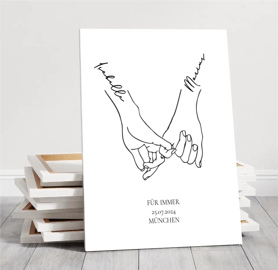 Jahrestag Geschenk Paar Poster