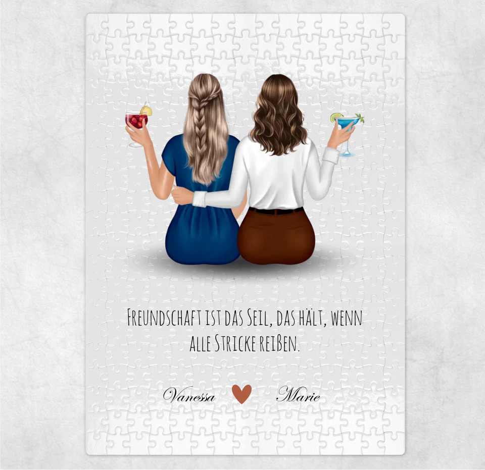 Beste Freundinnen Puzzle