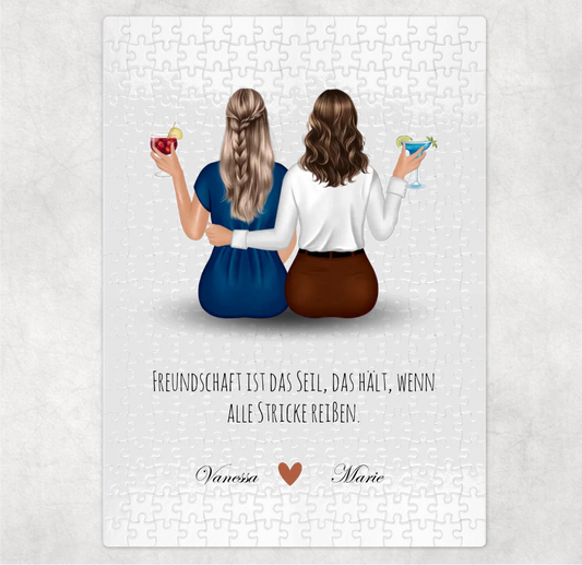 Beste Freundinnen Puzzle