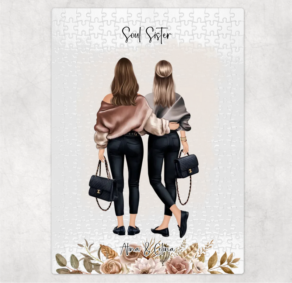 Beste Freundin Puzzle
