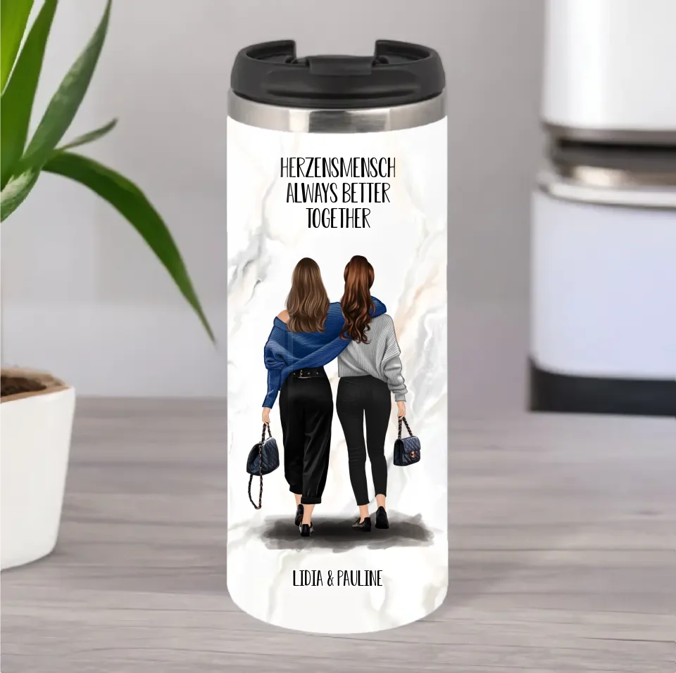 2-4 Freundinnen Tasse & Thermobecher