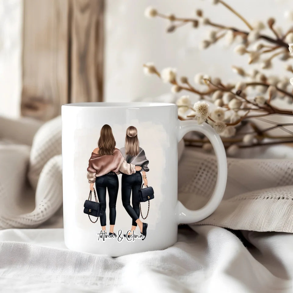 Beste Freundin Tasse