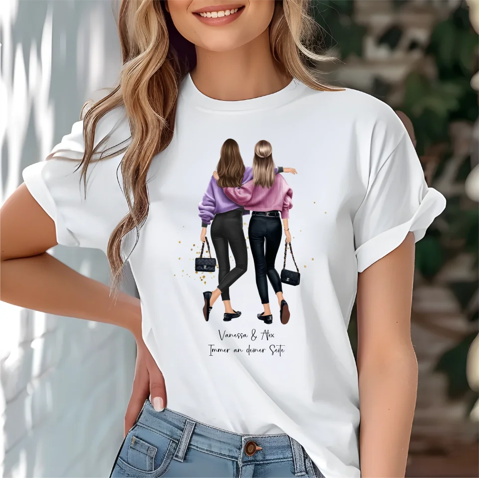 Beste Freundinnen T-Shirt