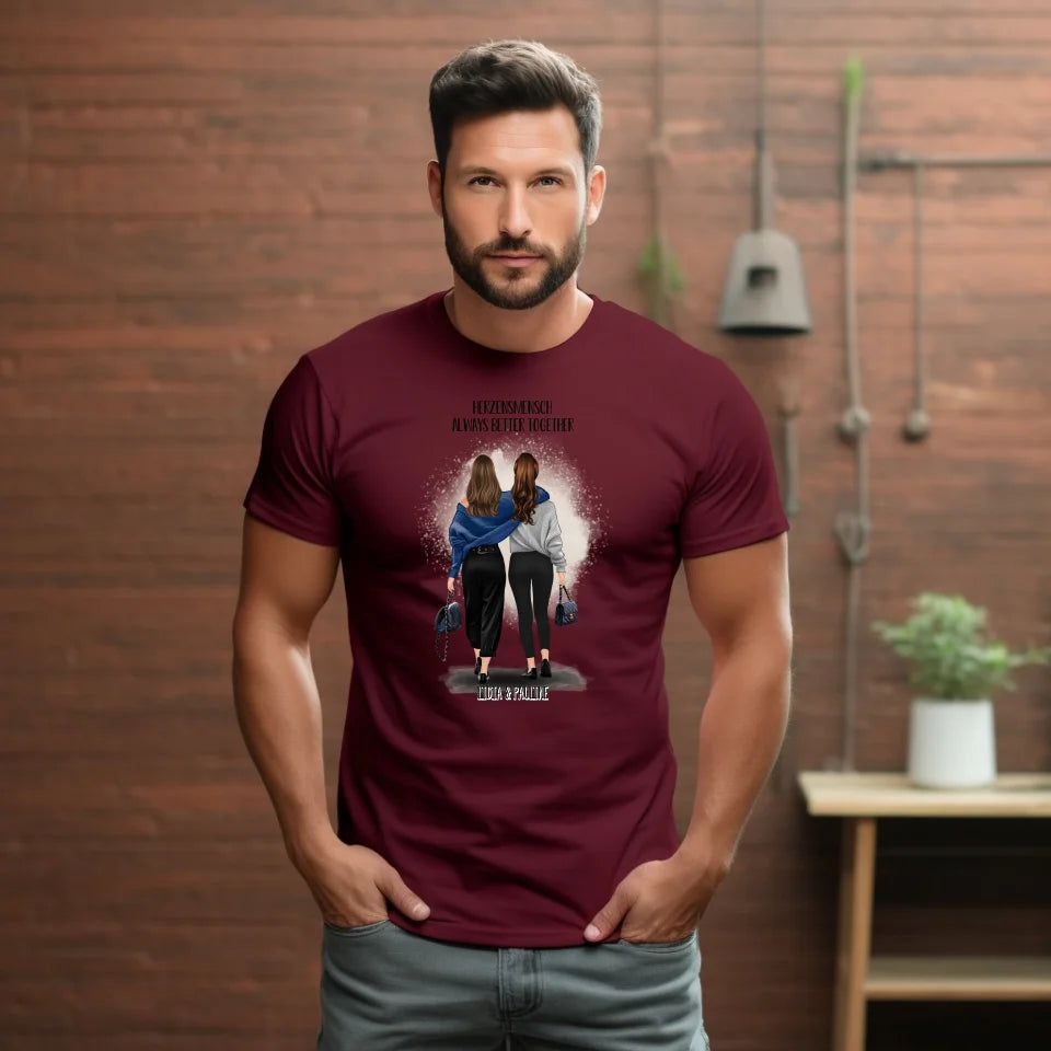 2-4 Freundinnen T-Shirt