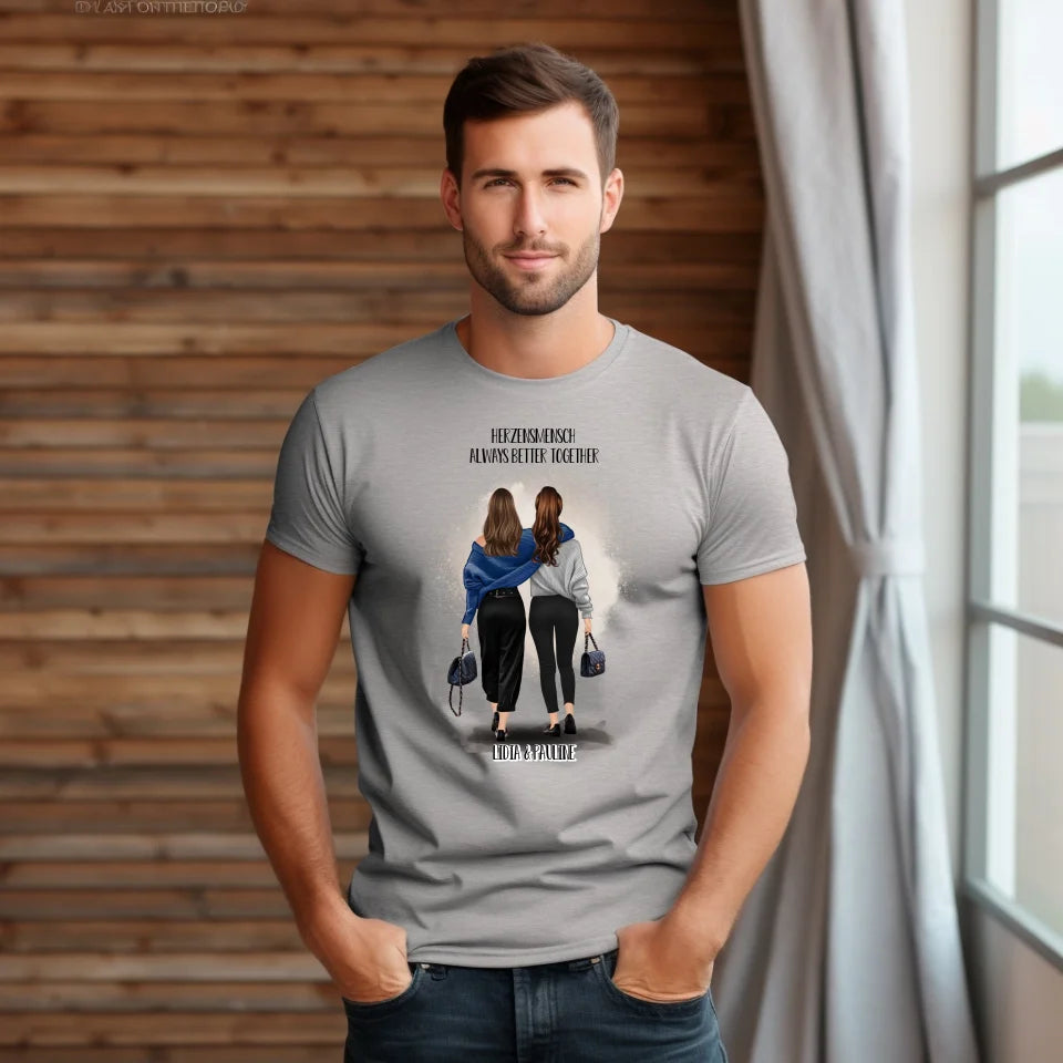 2-4 Freundinnen T-Shirt