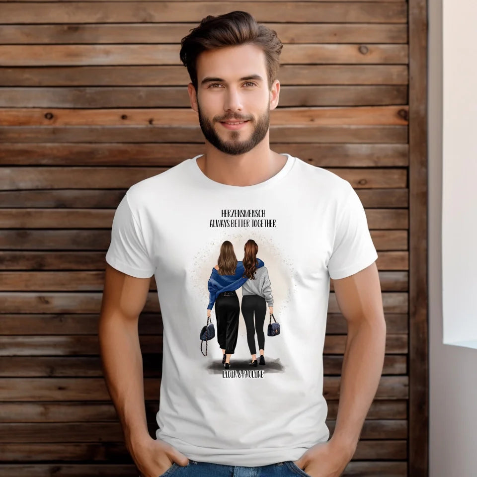 2-4 Freundinnen T-Shirt