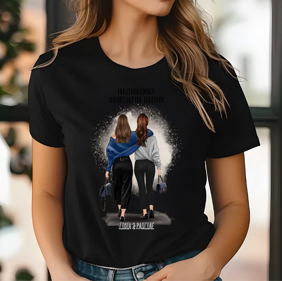 2-4 Freundinnen T-Shirt