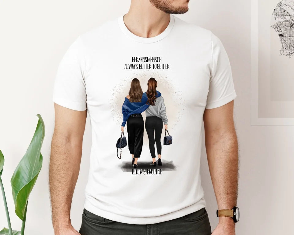 2-4 Freundinnen T-Shirt