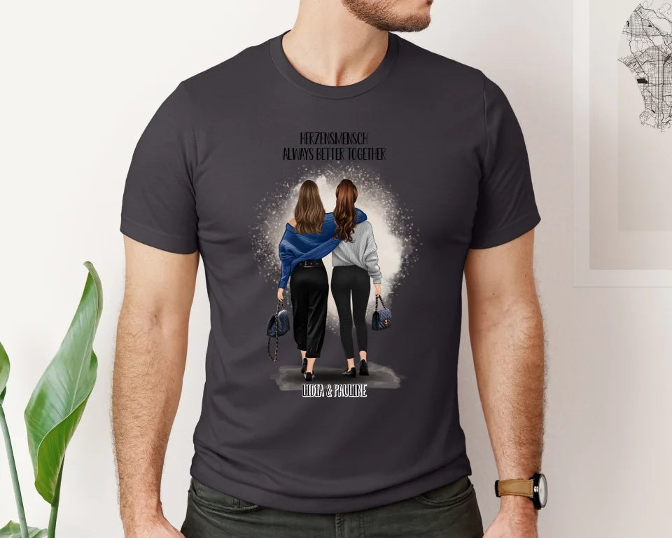 2-4 Freundinnen T-Shirt