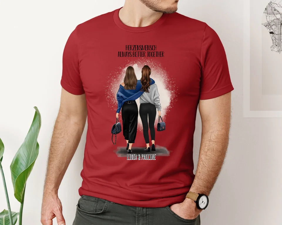 2-4 Freundinnen T-Shirt