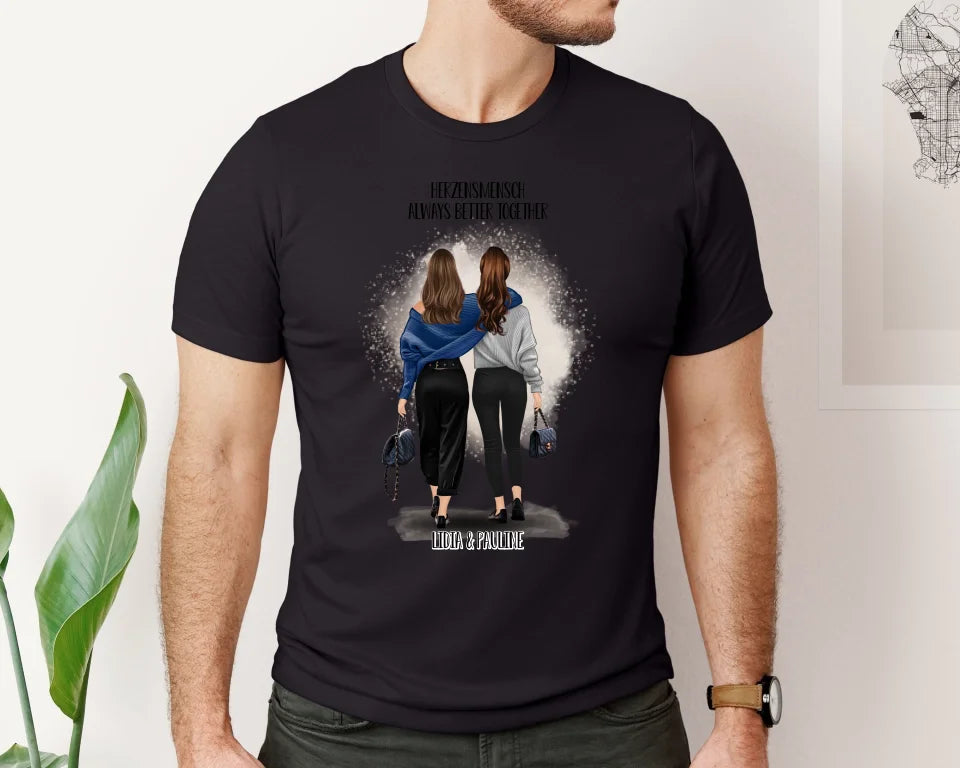 2-4 Freundinnen T-Shirt
