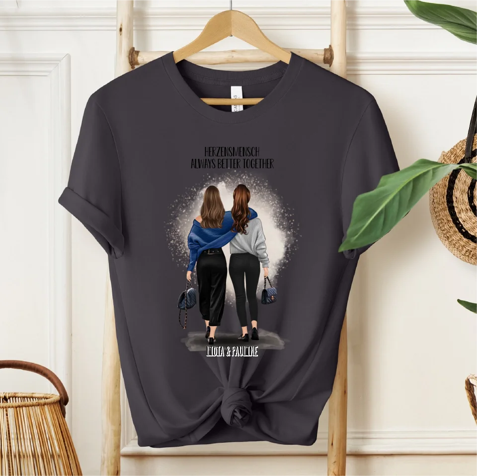 2-4 Freundinnen T-Shirt